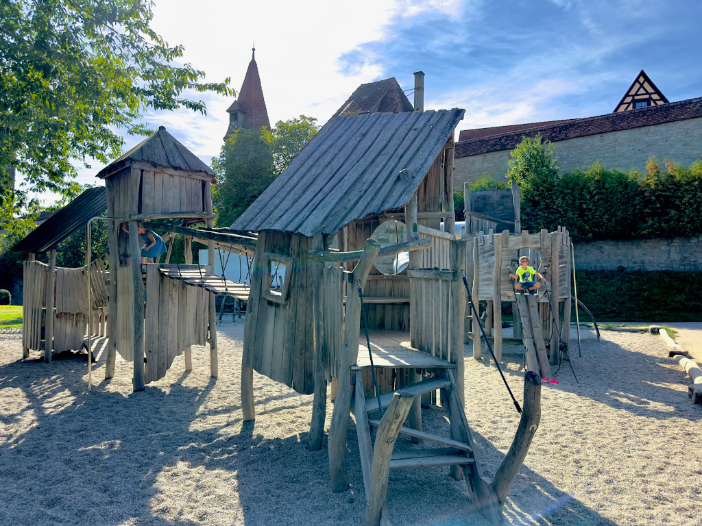 Spielplatz Rothenburg Spielplatzturm